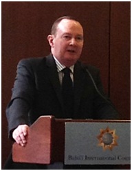 Bill Kidd MSP at the UN in New York